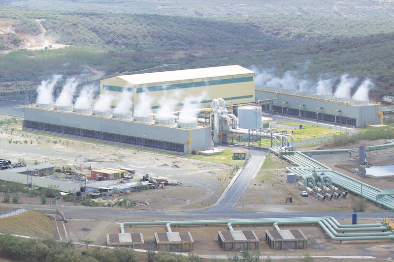 Olkaria IV geothermal plant