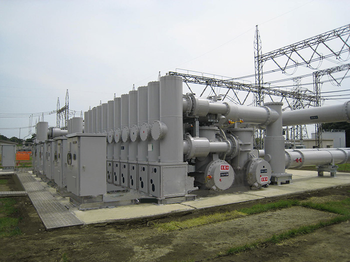 500kV gas insulated switchgear (Shinkoga Substation, TEPCO Power Grid, Inc.)