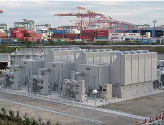 275kV-300MVA gas insulated transformer (Oi Futo Substation, TEPCO Power Grid, Inc.)