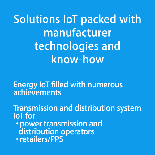 Solutions IoT packed with manufacturer technologies and know-how