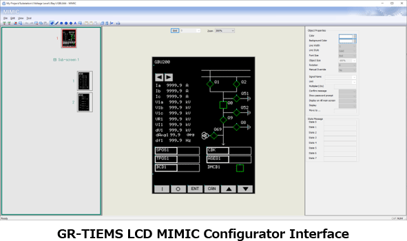LCD MIMIC Configurator