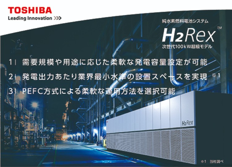 純水素燃料電池システム「H2Rex™」紹介2