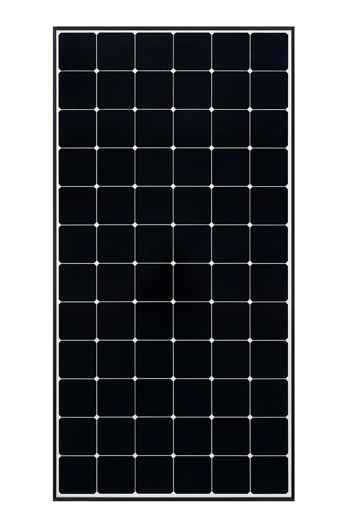住宅用太陽電池モジュール「SPR-X21-265」の外観