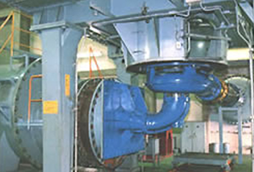 Hydro-turbine model testing equipment