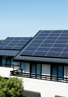 国内住宅向け太陽光発電システムイメージ