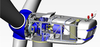 Nacelle internal structure