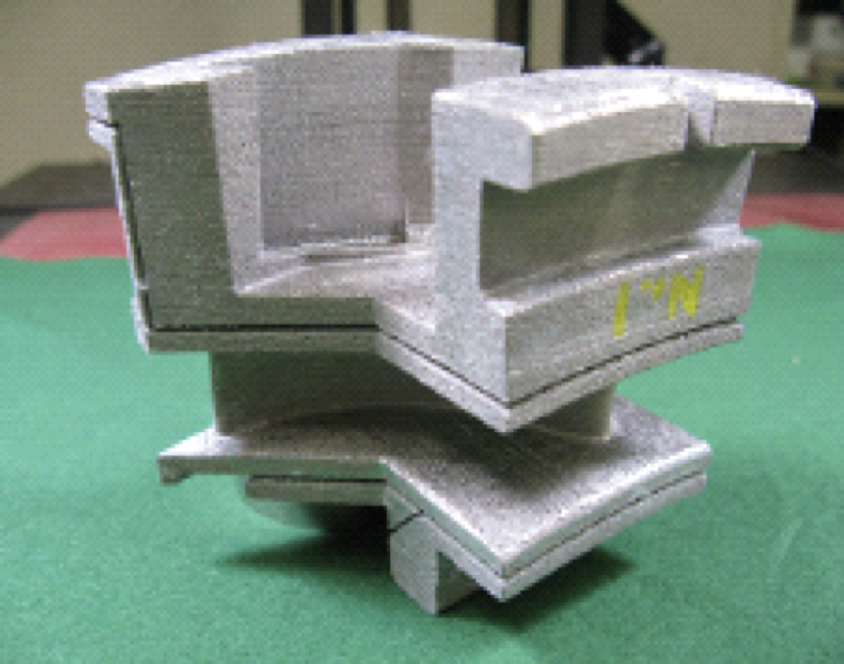 蒸気タービン・ガスタービン材料への金属3次元積層造形技術の適用_金属3D積層造形による試作部品