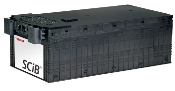 図2 保護監視基板を内蔵した電池モジュール（24セル内蔵：2並列-12直列で構成）