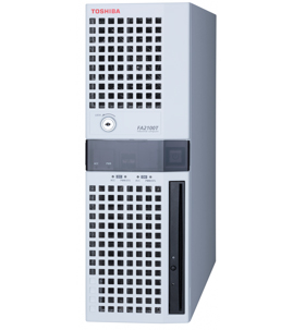 スリム型産業用コンピュータ「FA2100T model 700」　イメージ