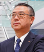 [Photo] Corporate Senior Vice President & President of the Community Solutions Company Takayuki Konno