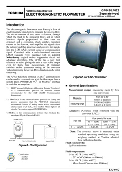 GF642/LF622 Electromagnetic Flowmeter
