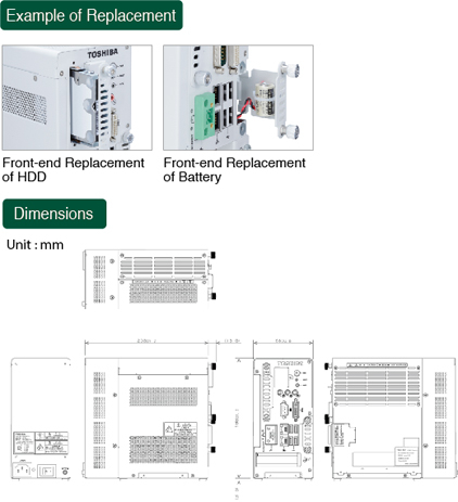 Replacement and Dimensions