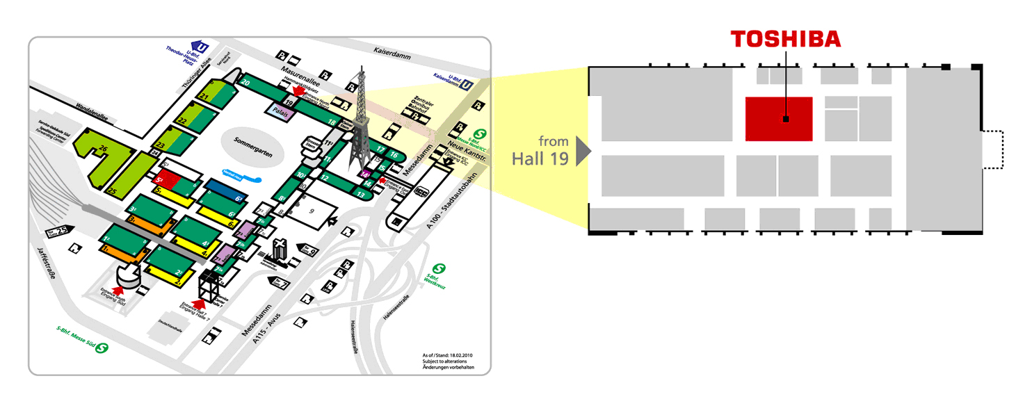 Hall map