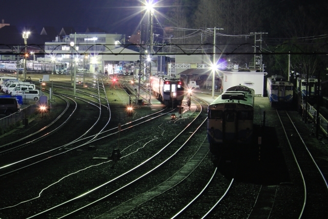 Railway yard