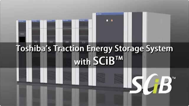 Traction Energy Storage System with SCiB™