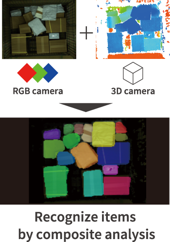 Dual cameras recognize items