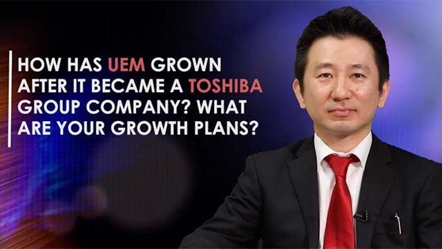 Interview with Mr. Koichi Matsui, Chairperson & MD, Toshiba Water Solutions Private Limited movie image