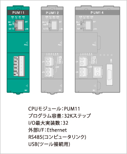 標準型シーケンス制御モジュール type1 light Sイメージ