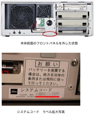 FA3100Aシリーズの場合 イメージ