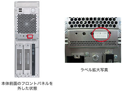 FA2100SS model 500、FA2100S model 300/200の場合 イメージ