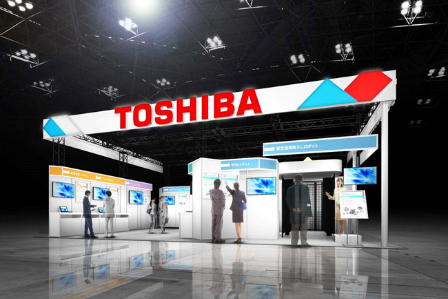 東芝ブース