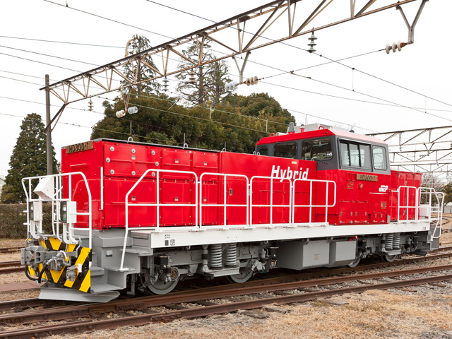 HD300形式ハイブリッド入換機関車<br>（日本貨物鉄道株式会社殿）