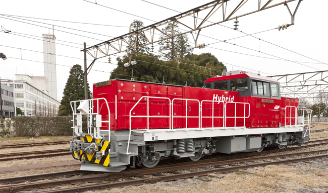 HD300形式　ハイブリッド入換機関車 イメージ