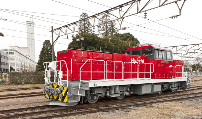 HD300形式 ハイブリッド入換機関車（量産機）