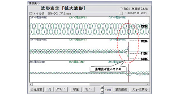 UPSの故障時の原因分析