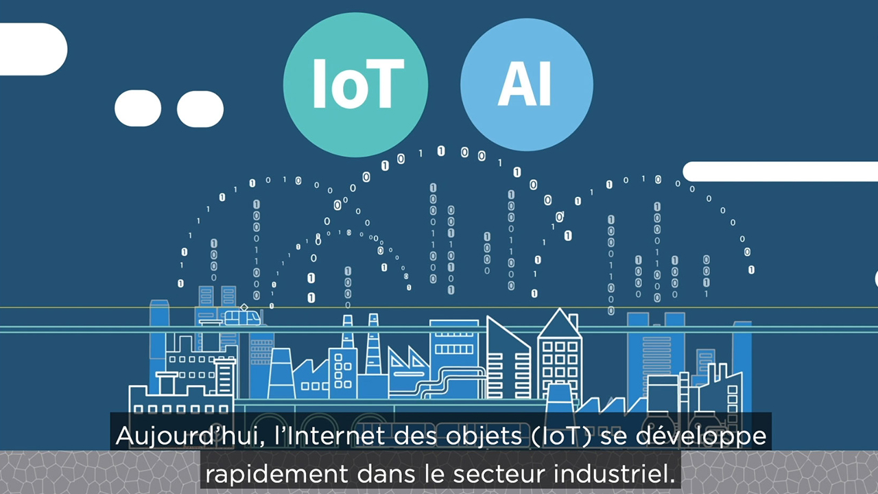 Industrial IoT animation movie by Reuters Plus - French