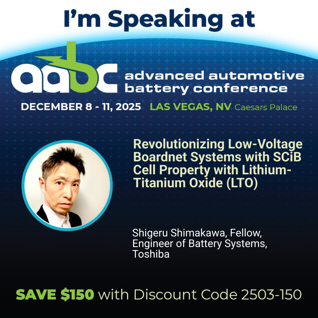 25th Annual Advanced Automotive Battery Conference (AABC) 2025