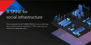 Launch of IIoT Service Portal Site TOSHIBA SPINEX Marketplace