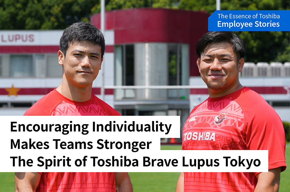 Toshiba Brave Lupus Tokyo Shohei Toyoshima and Daigo Hashimoto