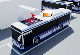 Electric Bus with Super-Rapid 10-Minute Charging