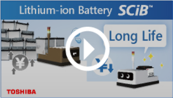 Industrial Lithium-ion Battery SCiB™ :Long Life