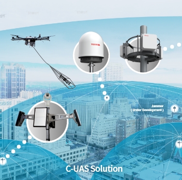 C UAS Solution Defense Electronic Systems Toshiba