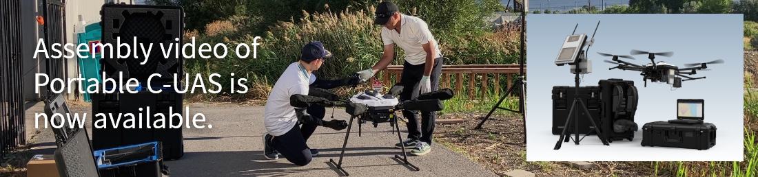 Assembly video of Portable C-UAS is now available. 