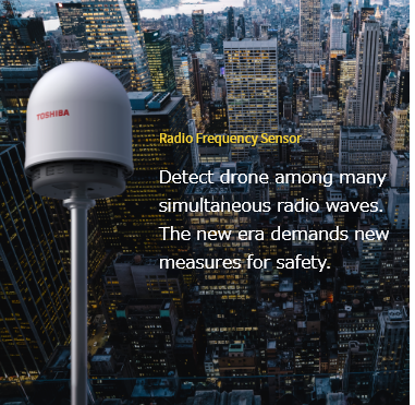 Radio Frequency Sensor Detect drone among many simultaneous radio waves. The new era demands new measures for safwety.