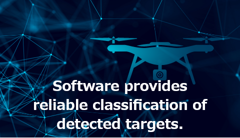 Software provides reliable classification of detected targets.