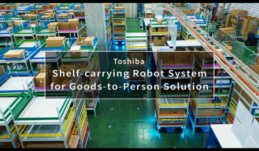 Shelf-carrying Robot System for Goods-to-Person Solution