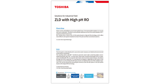 Zero Liquid Discharge(ZLD) with High pH RO System Leaflet