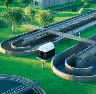 A new option for solving problems of water treatment