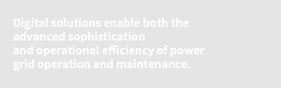 Digital solutions enable both the advanced sophistication and operational efficiency of power grid operation and maintenance.