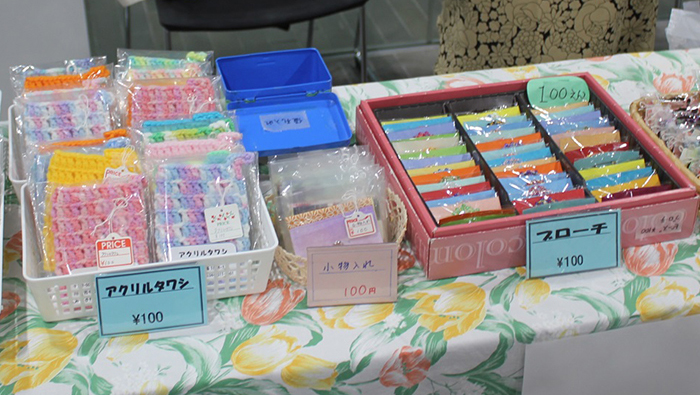 地域活動支援センターでつくられた商品1