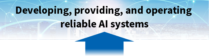 Developing, providing, and operating reliable AI systems