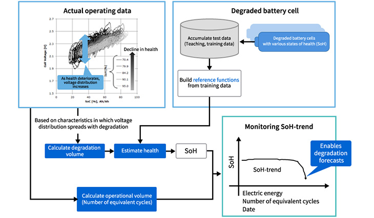 Battery system health monitoring technology