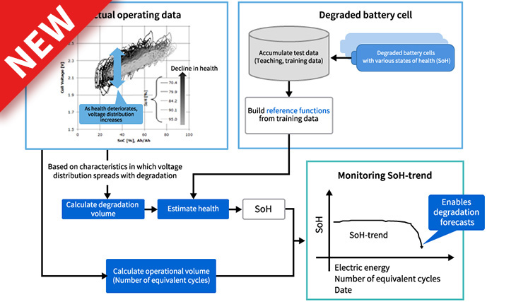 Battery system health monitoring technology