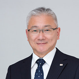 [Photo] AKIYAMA Yasuhiro Director Toshiba Corporate Manufacturing Engineering Center
