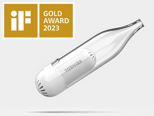 Toshiba Wins Three Awards at iF DESIGN AWARD 2023 "Breath Hydrogen Monitor" received the Gold Award