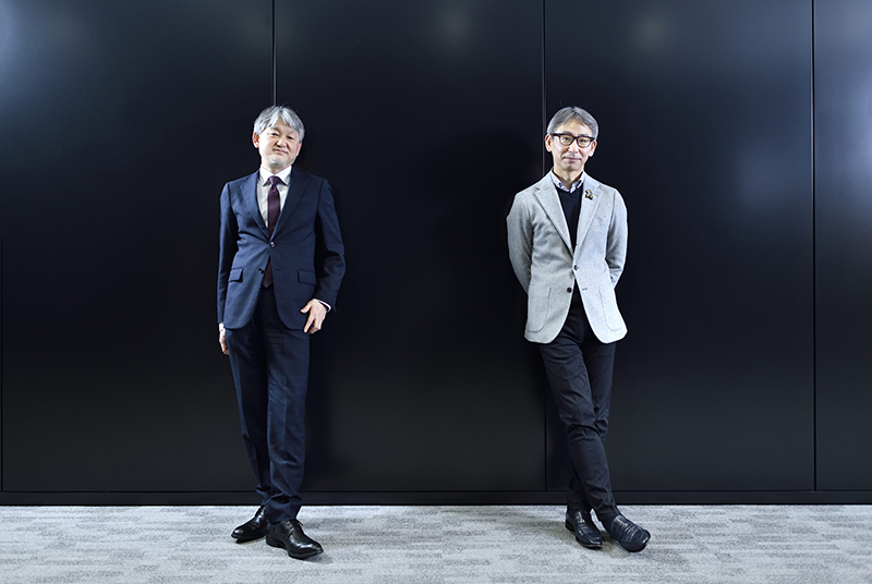 右：きづきアーキテクト株式会社 代表取締役　長島聡氏、左：「DiGiTAL CONVENTiON」編集長　福本勲